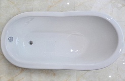 Magliezza Чугунная ванна Gracia Red 170x76 (ножки хром) – фотография-2